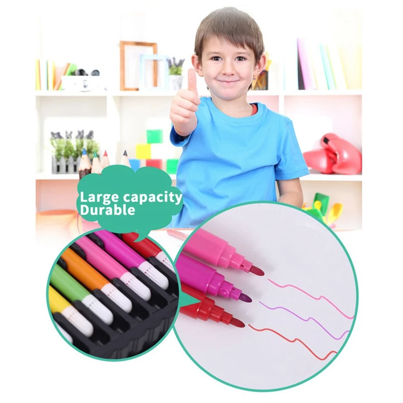 

150 Pcs/Set Kids Art Sets Children Drawing Kit Water Color Pen Crayon Oil Pastel Painting Tool Supplies Stationery Set