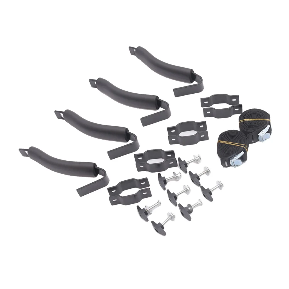 Открытый каяк на крыше набор 4 V-racks Топ Держатель перевозчика для каноэ или Каяка