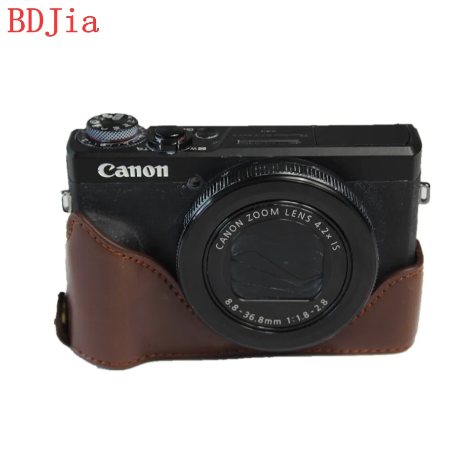Новейший Модный чехол-сумка для камеры Canon G7XIII G7X3 G7X MarkIII из искусственной кожи с