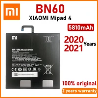 xiao mi new 100 original bn60 5810mah for xiaomi pad 4 mipad 4 mobile phone in stock batteries batteria