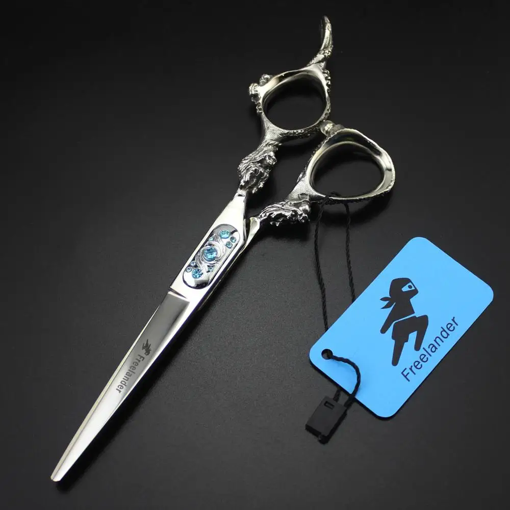6.0 Hot Professional Hair Scissors High Quality Barber Hairdressing Tools Cutting Shears Sets Salon Haircut Kit | Красота и здоровье