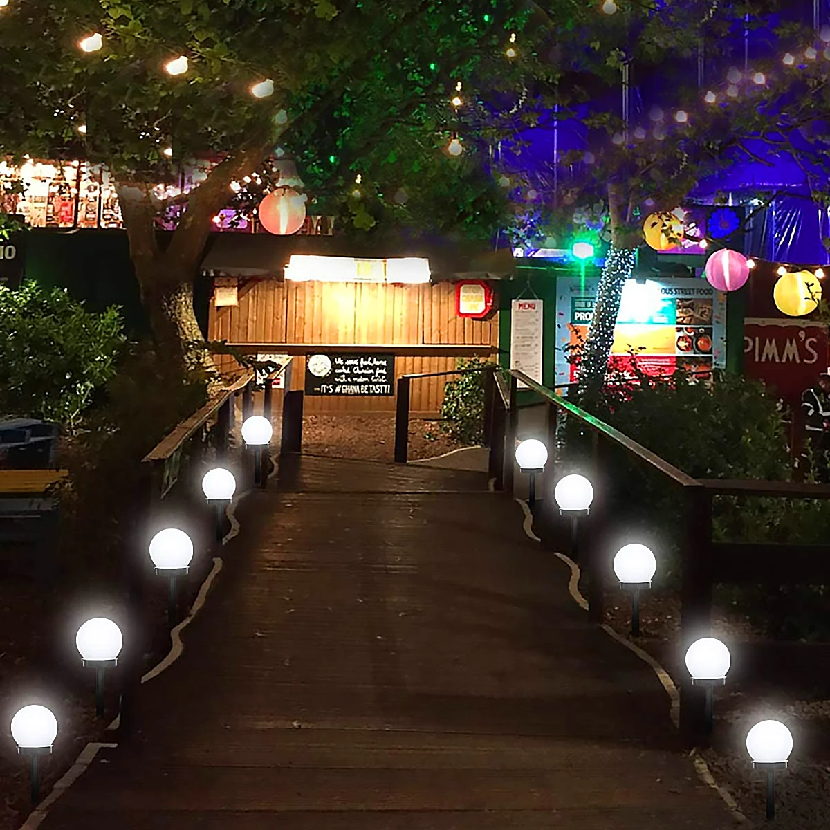 

2pcs LED Solar Ground Lawn Light Waterproof Solar Lamp Landscape Lamp Pathway Floor Underground Garden For Yard Patio Decor