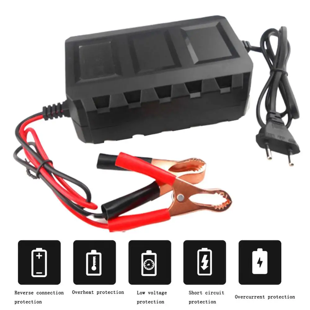 50% Wholesales 12v/20A Car Automobile LCD Display Intelligent Lead Acid Battery Power Charger |