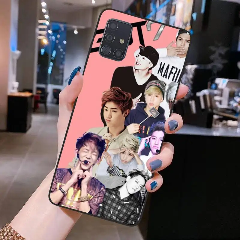 

Kpop HIP-HOP GOT7 Painted Phone Case for Samsung S20 plus Ultra S6 S7 edge S8 S9 plus S10 5G lite 2020