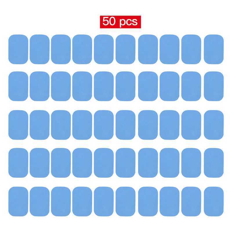 50 шт./компл. ABS хип Запасные детали для тренажера проводящая гелевая накладка