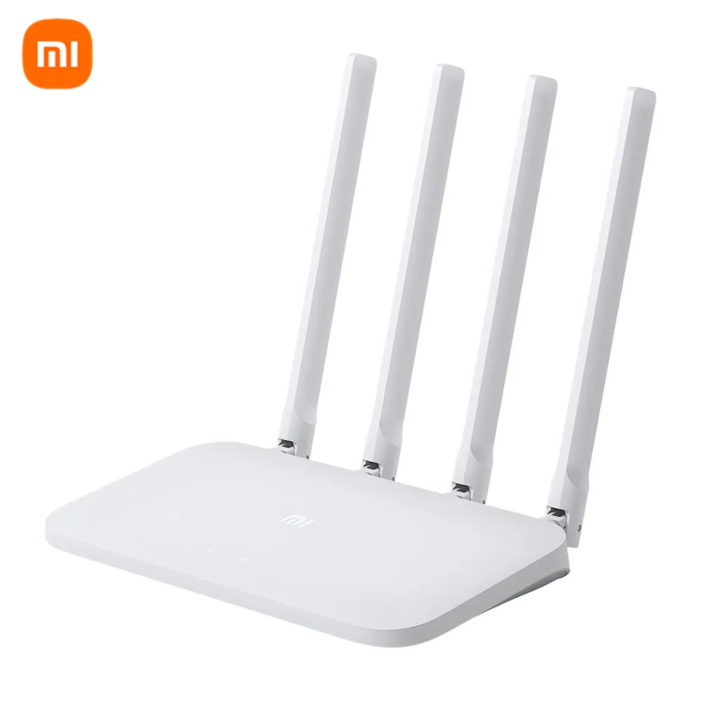 

Xiaomi Original Wifi Router 4c 2.4Ghz 300Mbps Four 5dbi Antennas Networking Wireless Router Wifi Repeater For Mihome App Control