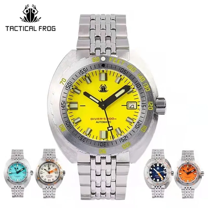 

Tactical Frog V2 SUB300T Watch 200m Waterproof NH35 Automatic Movement Men Diver Watches For Man