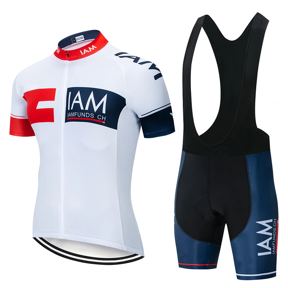 Summer 2020 TEAM New IAM Cycling Jersey 19D Bike Shorts Suit Ropa Ciclismo Men's Quick Dry MTB Bicycle Maillot bottoms Wear | Спорт и