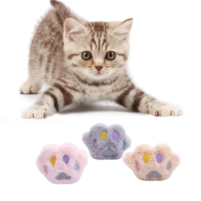 

New Cat Toy Accessories Mini Grinding Catnip Toys Pet Kitten Chewing Interactive Plush Teeth Toys Claws Thumb Bite Dropship