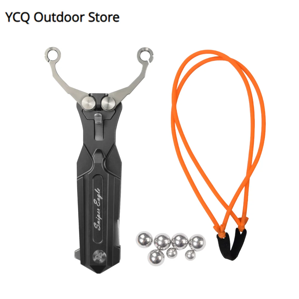 

1pcs Sniper Eagle Folding Knife Slingshot Outdoor Pocket Blade Camping Hunting Survival Function Knives Multi Tool