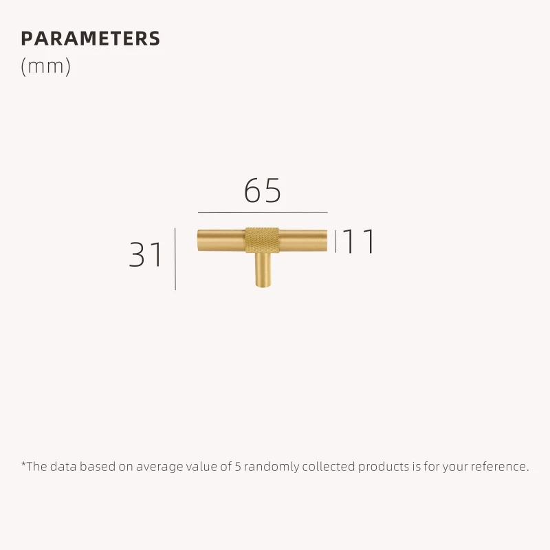 

Латунные мебельные ручки Dooroom, с накаткой, черного и золотого цвета