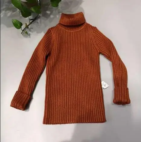

Rlyaeiz High Quality Girls Knitted Sweater Knitwear 2019 Autumn Winter Casual Turtleneck Pullover Thick Warm Knitting Sweaters