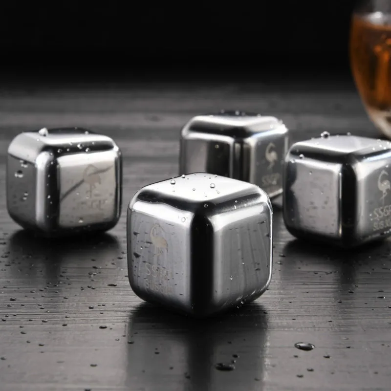 Кубики из нержавеющей стали 304 1 шт.|Охладители и холодильники для вина| |