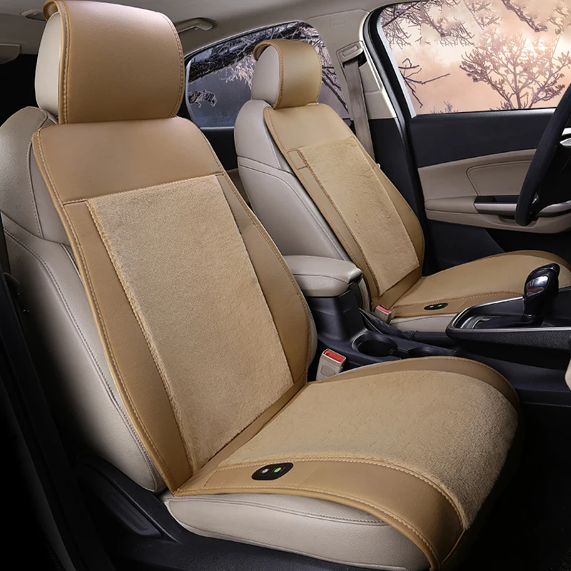 Универсальный чехол для автомобильных сидений 12V нагревательный Теплые Крышка