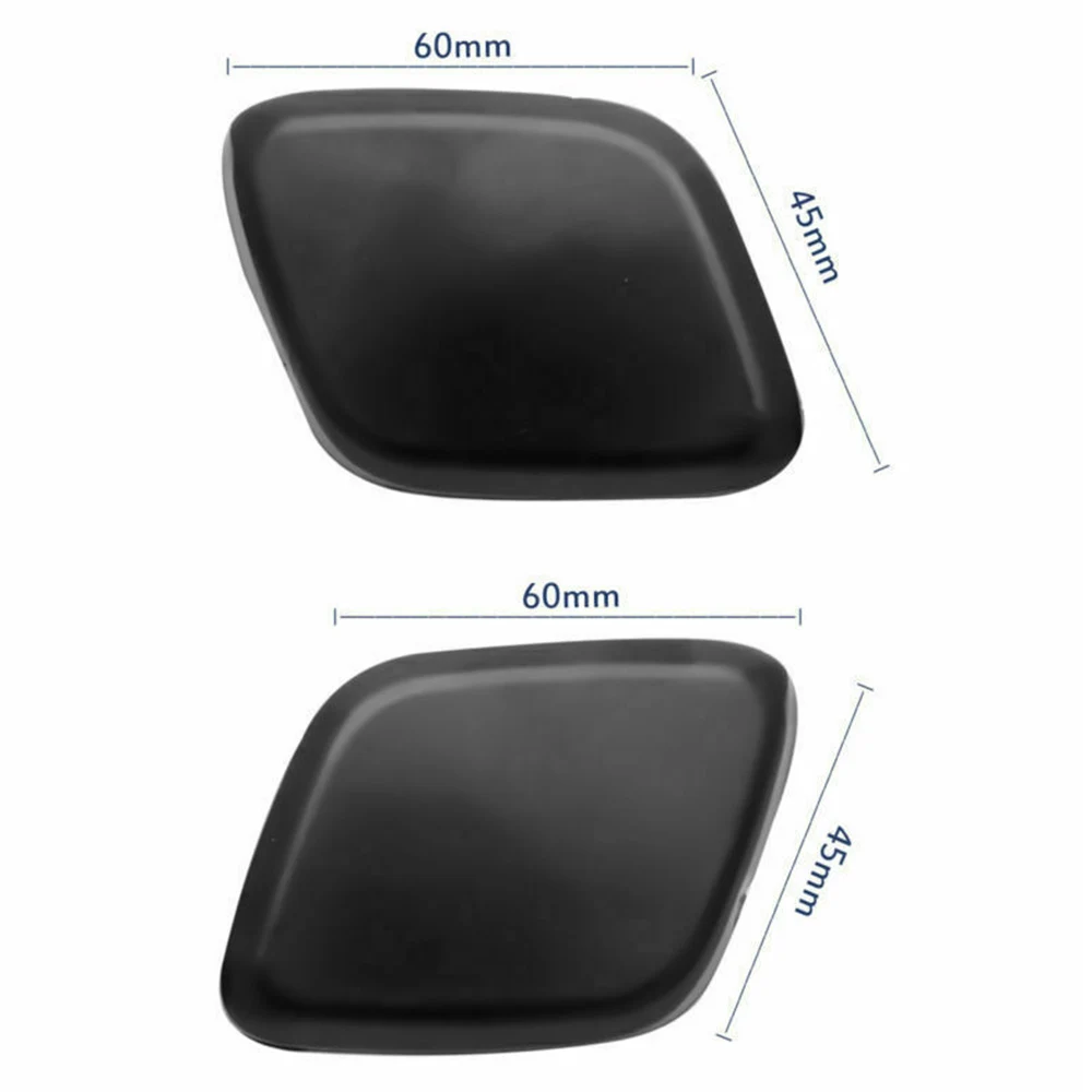 

Cap Headlight Washer Cover 1 Pair Bumper Headlamp Washer Jet Cover Cap Car Accessories for Ford Focus 2012-2014