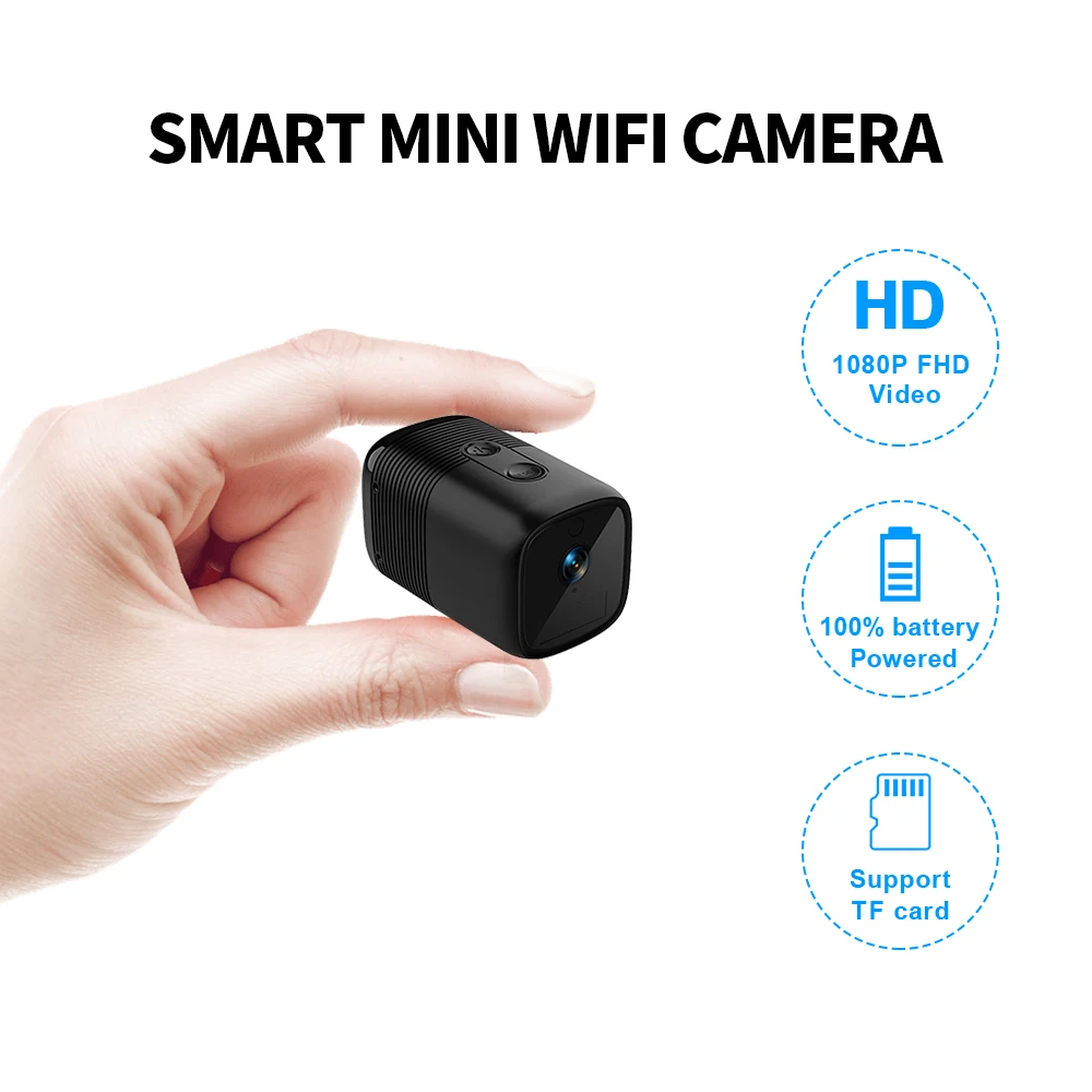 ZGWANG Мини Wi Fi ip камера HD 1080P беспроводная домашняя ночного видения аудио видео