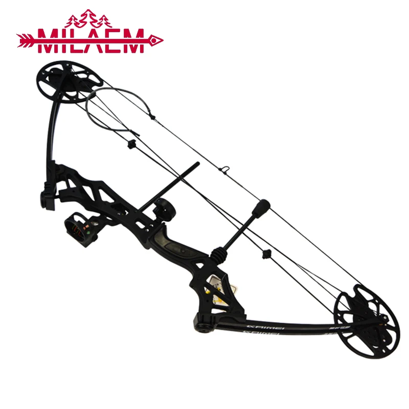 Блочный лук для стрельбы из лука 30 70 фунтов Регулируемый IBO 320 fps 16 31 дюймовый длина