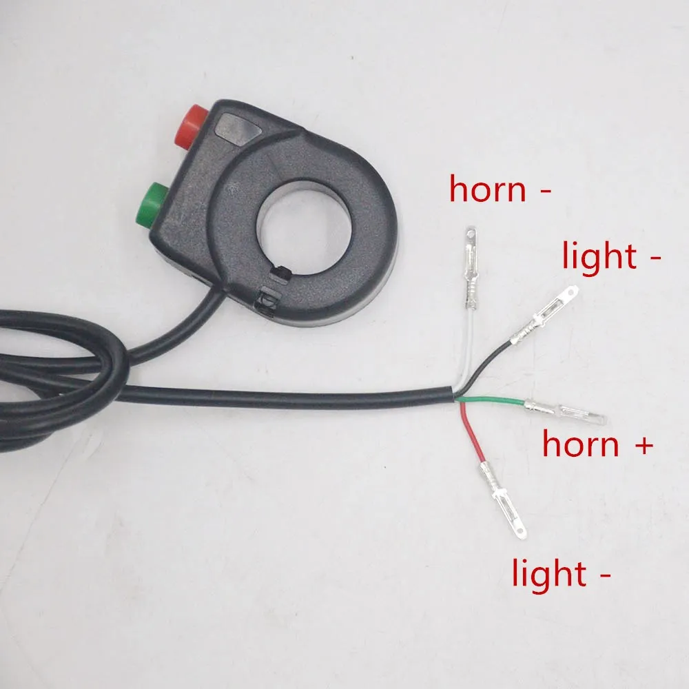 Велосипедный переключатель для управления ebike светильник и рожковый вход