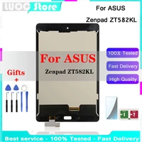 8 high quality lcd display for asus zenpad z8s zt582kl zt582 lcd replacement touch screen assembly frame p00j zt582kl lcd