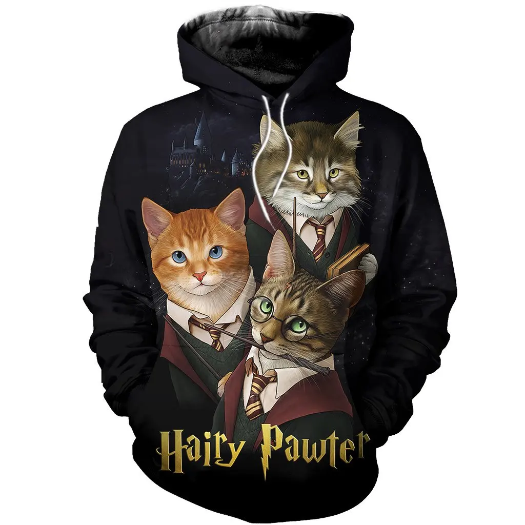 

Мужская и Женская Повседневная Толстовка с 3D-принтом