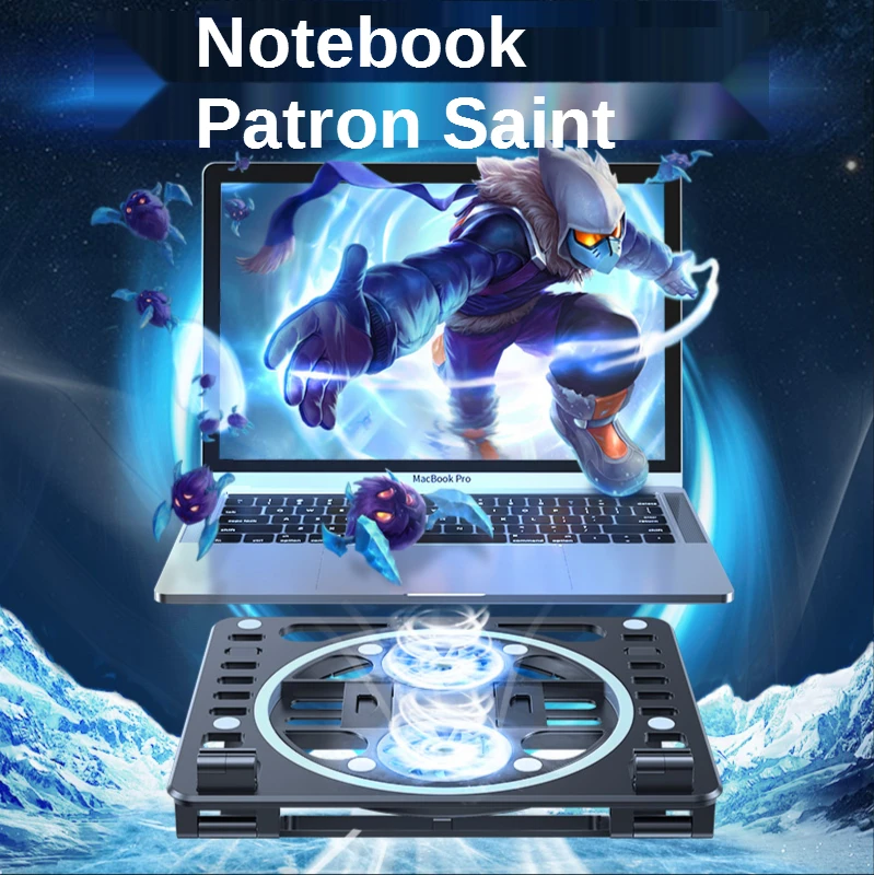 

Multifunctional Laptop Bracket Foldable Aluminum Alloy Notebook computer Holder Portable Tablet Stand macbook Laptop PC Radiator