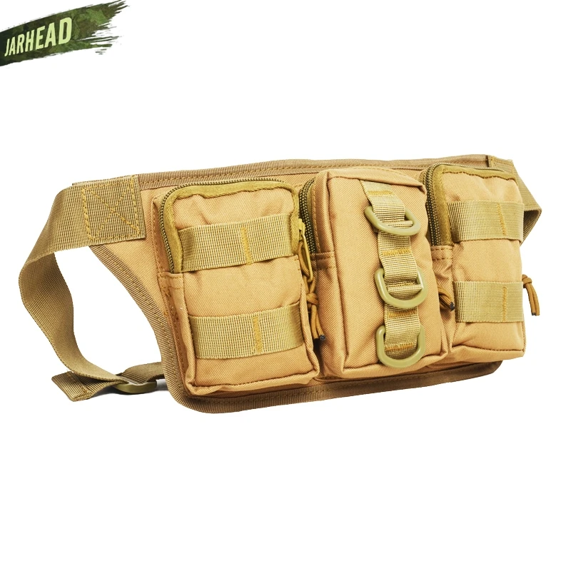 Армейская Военная поясная сумка Jungle Hunter Ranger CP камуфляжная для улицы тактическая