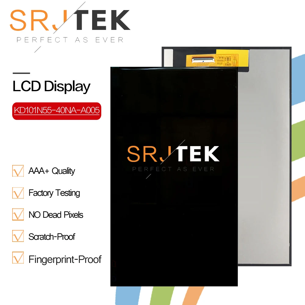 

SRJTEK 10,1 "ЖК-дисплей Дисплей для KD101N42-40NA-A004-REVB KD101N55-40NA-A005 планшетный ПК ЖК-дисплей Экран планшета Сенсор матрица