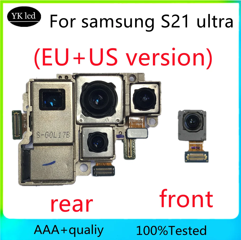 Оригинальный разъем для задней камеры Samsung Galaxy S21 Ultra S21U SM-G9980 G998B G9980 запасной