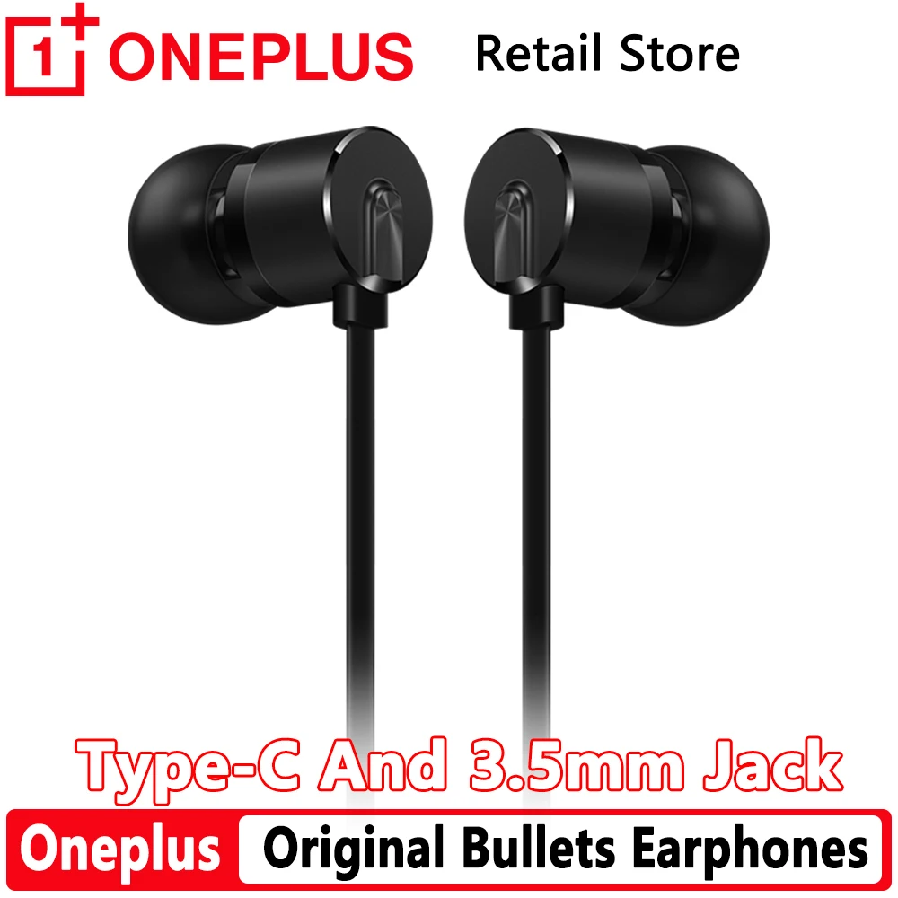 Оригинальные пули OnePlus Type C наушники 2 T V внутриканальные динамические приводы 1 15