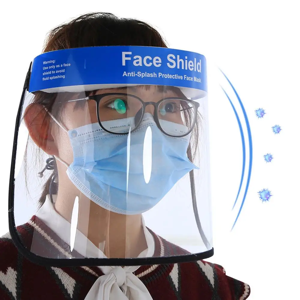 

[2021]PU469 PVC Transparent Anti-Saliva Protection Face Shield Kitchen Oil Splashing Face Guard(PU469 )