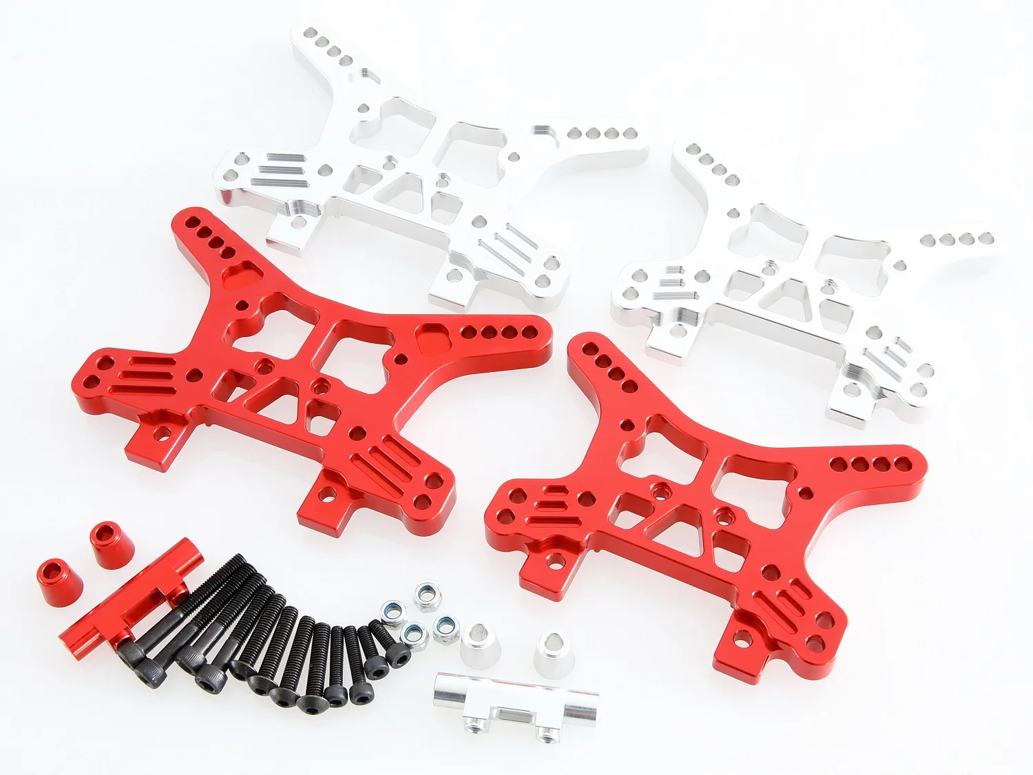 Gtb racing cnc aluminium vorne/hinten schock turm für rc 1,0 waage auto losi wüsten buggy xl dbxl v2.1 DBXL-E v2.5mtxl – Detail 1
