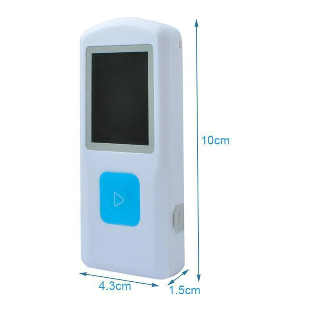 Монитор ЭКГ CONTEC Dynamic ECG PM10 портативный с цветным экраном | Красота и здоровье