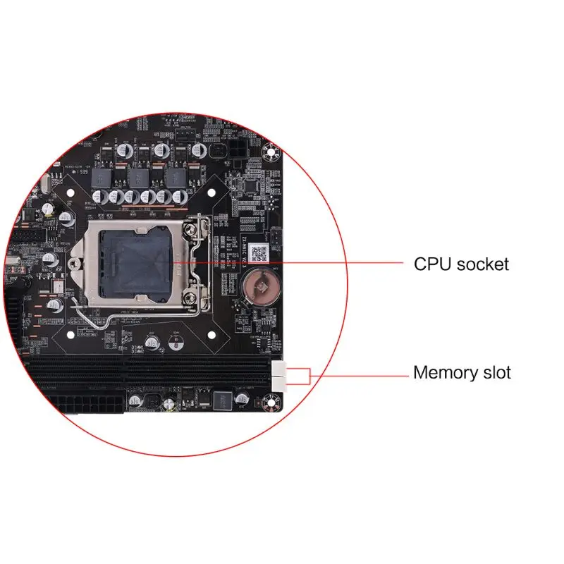 Материнская плата H61 PCI-E SATA USB2.0 2xDDR3 DIMM материнская Разъем LGA1155 16G для i3 i5 i7 |