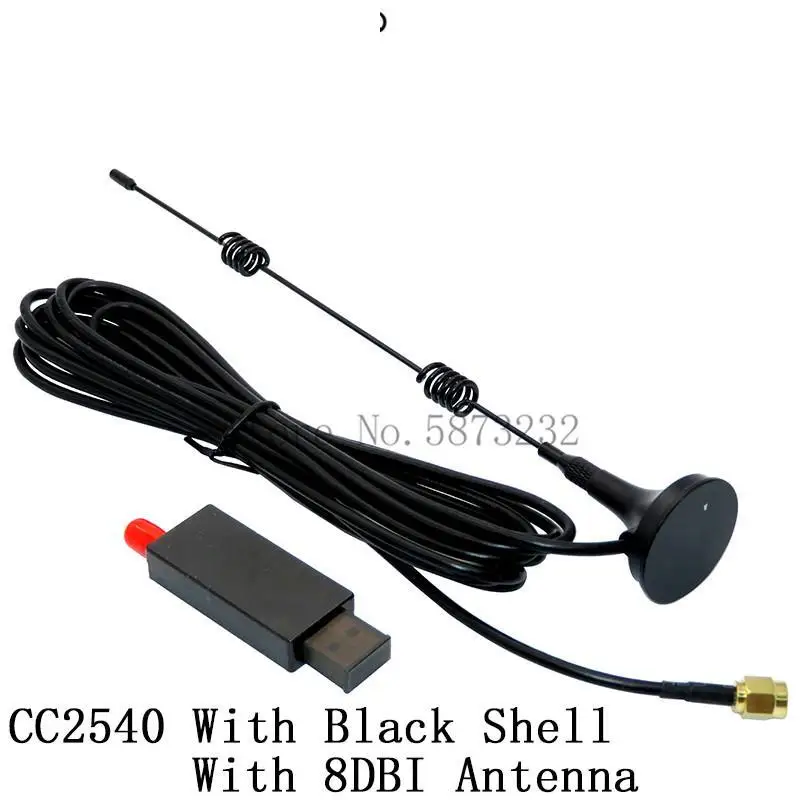 Эмулятор Zigbee USB программатор CC2531 CC2540 Sniffer с антенной 8 дБи разъем для модуля Bluetooth