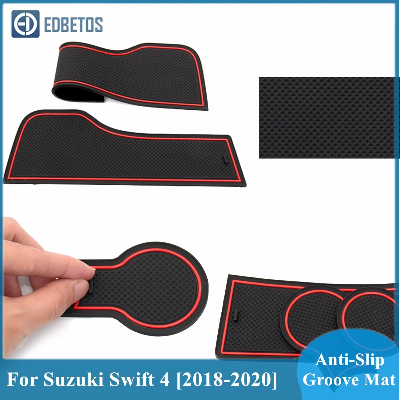 Салонные подложки для Suzuki Swift 4 2018 2019 2020 ZC33S Аксессуары Анти-скольжения Мат