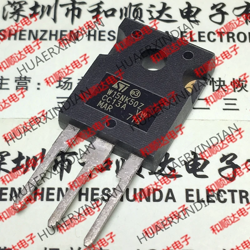 10 шт./лот Новый и оригинальный STW15NK50Z TO-247 500V 15A | Электронные компоненты