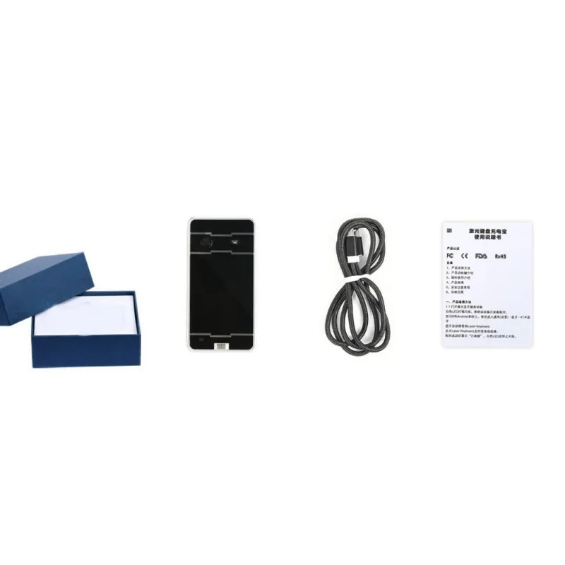 Высокотехнологичная лазерная Bluetooth клавиатура мышь виртуальная Беспроводная