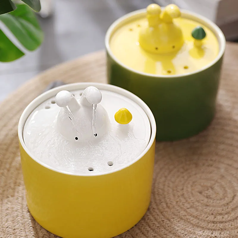 Автоматический Поильник для кошек MADDEN керамический электрический дозатор воды