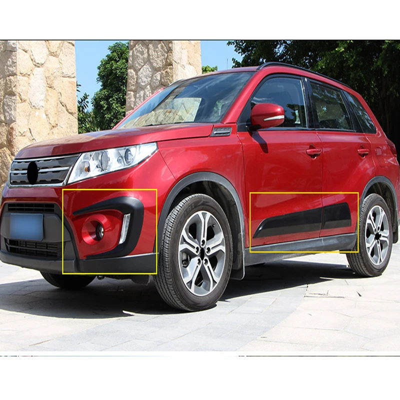 Аксессуары для Suzuki Vitara 2016 2017 передняя противотуманная фара боковая молдинги