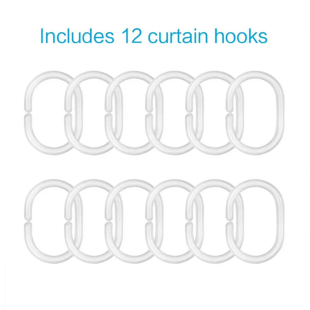 

Jellyfish Sea Animal Life in Ocean Pattern Line Cartoon Bathroom Curtain Waterproof Polyester Fabric 72 x 78 inches Set