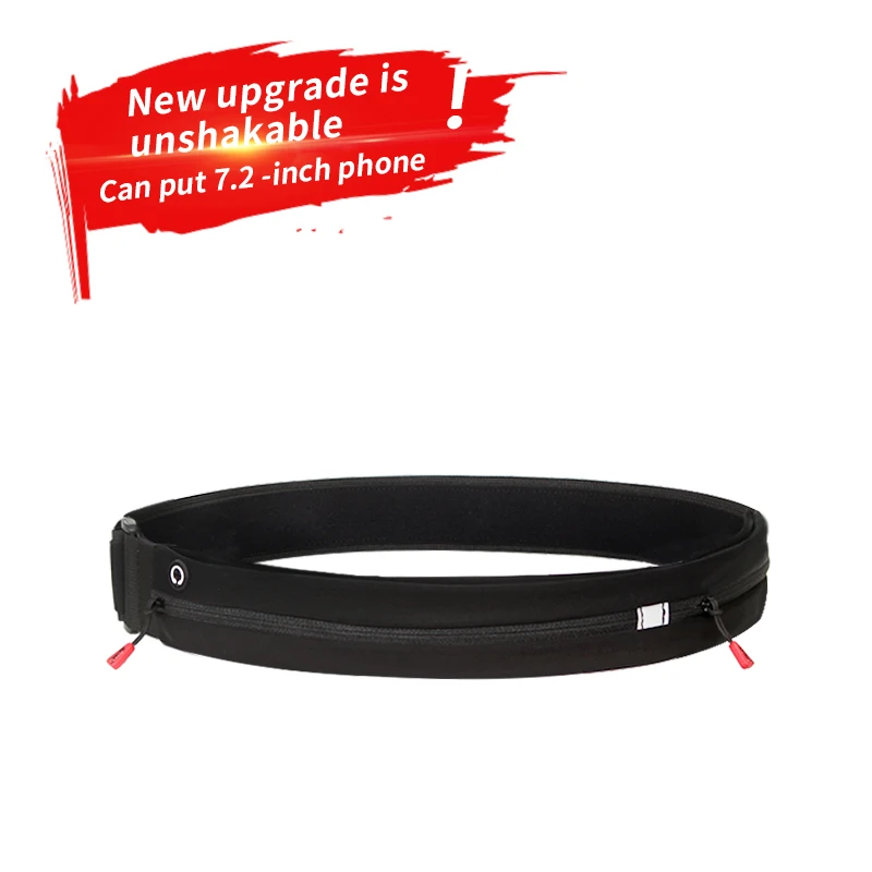 

Снаряжение для бега, мужской, спортивный кошелек, невидимый эластичный кошелек для женщин, 7,2 дюйма, сумка для марафона, женщин