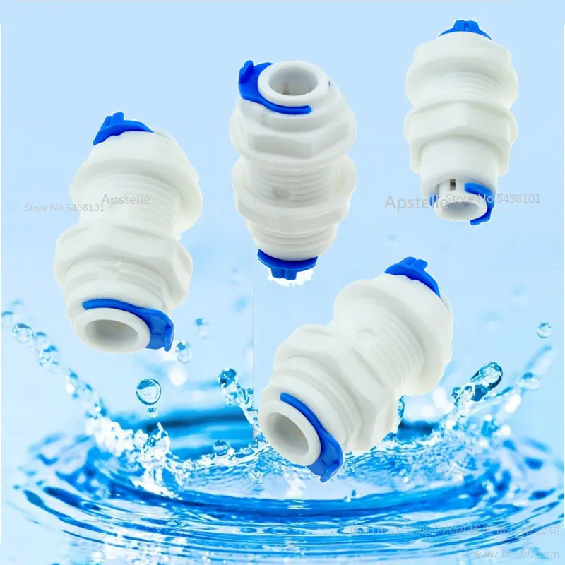 Прямая Соединительная муфта для системы обратного осмоса 1/4 &quot3/8&quot OD