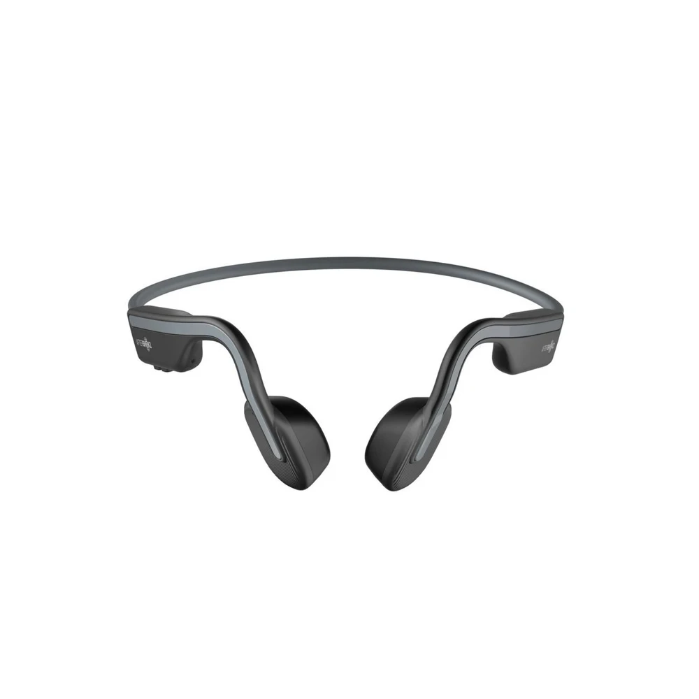 Headphones AfterShokz openmove wireless slate gray Gray Earphone Wireless Bluetooth Headset In-Ear Design Smart Voice Touch Control Sports Waterproof