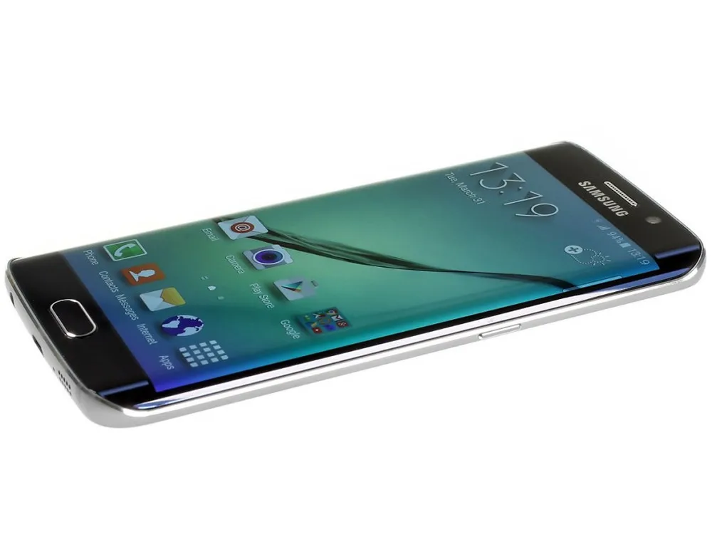 Разблокированный телефон samsung Galaxy S6 edge G925F LTE Восьмиядерный 5,1 дюймов NFC 3 Гб ram 32 Гб rom отпечаток пальца