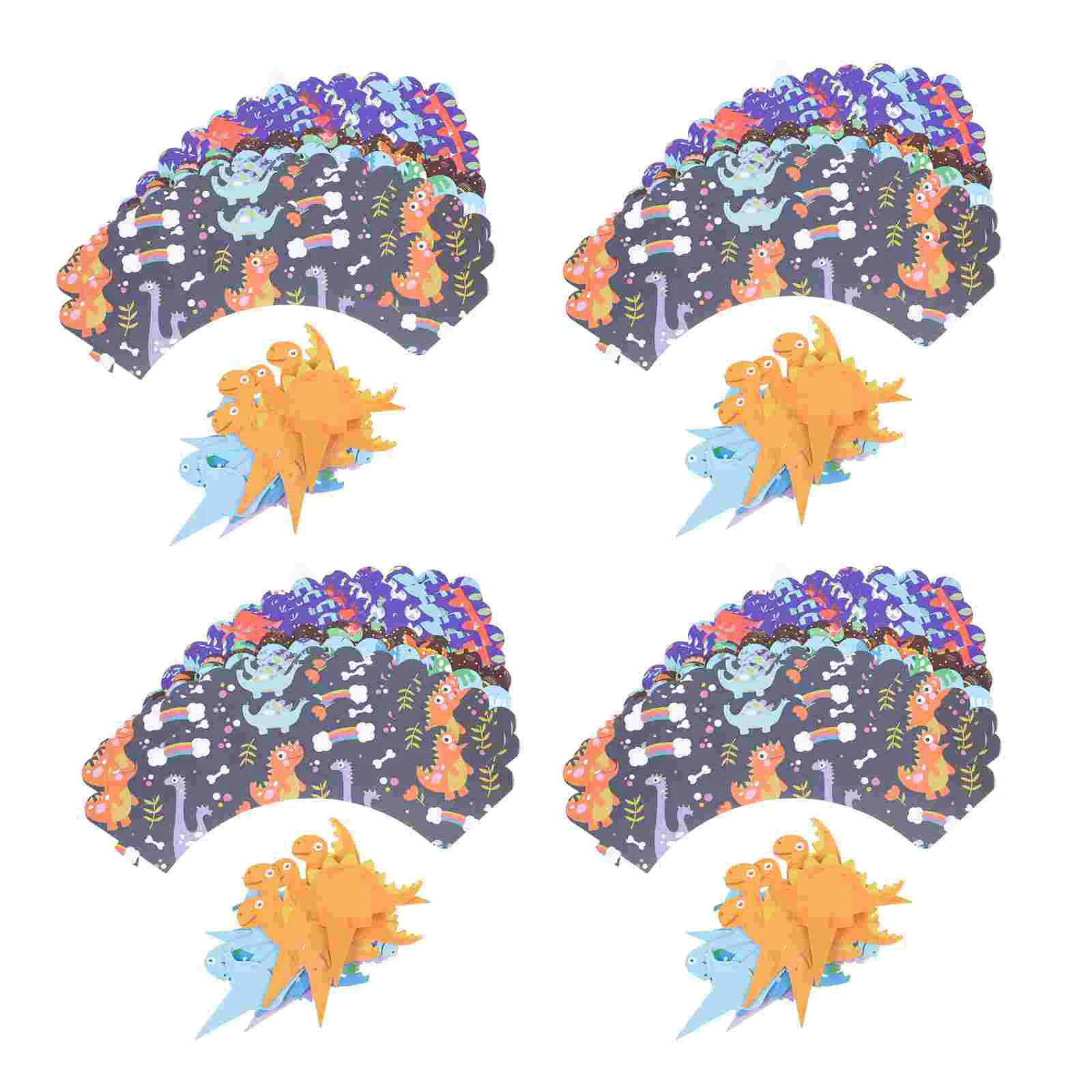 

Забавные тематические топперы для торта, шикарные фотообои, 24 набора