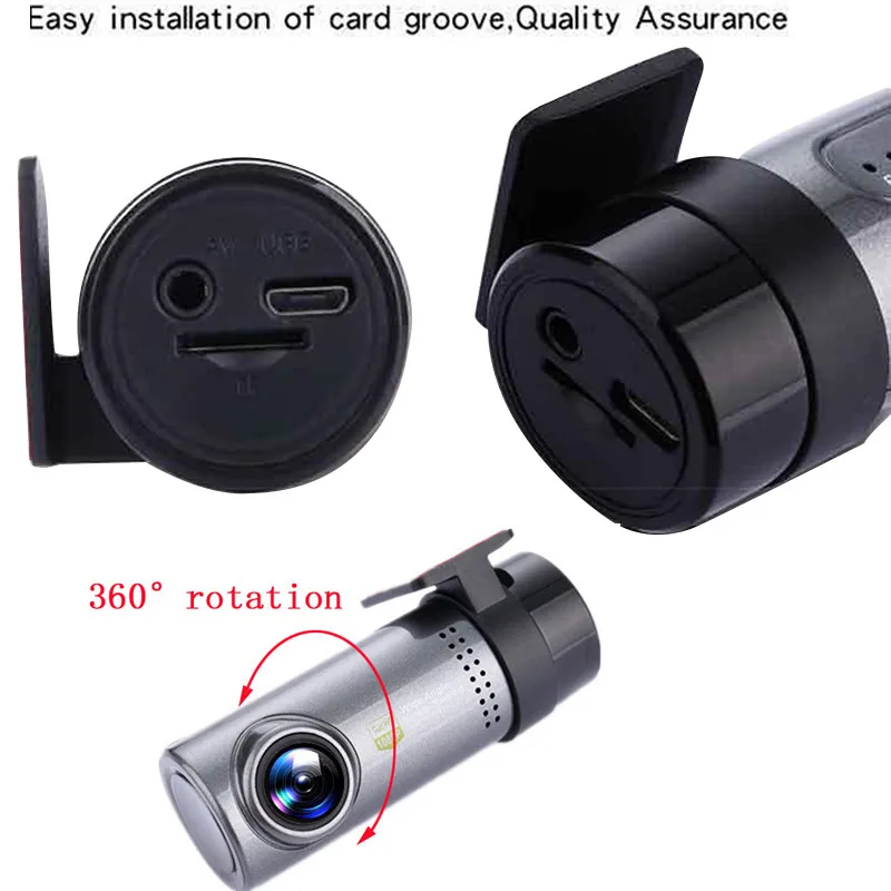 TOSPRA Высокое разрешение 1080P Dashcam видеорегистратор для вождения приложение