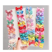 10 pcslot classic pet cats and dog bow hairpin headdress pet grooming accessories pet supplies