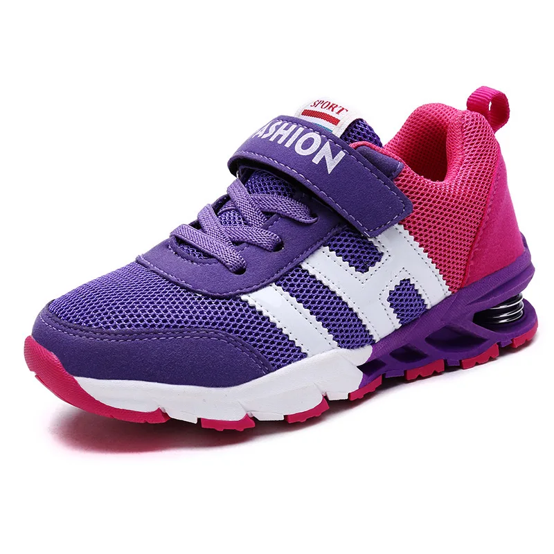 

Children's Sports Shoes 2021 Spring Fashion New Style Boys Mesh Breathable Spring Shoes Kids Non-slip Wear-resistant Shoes CS135