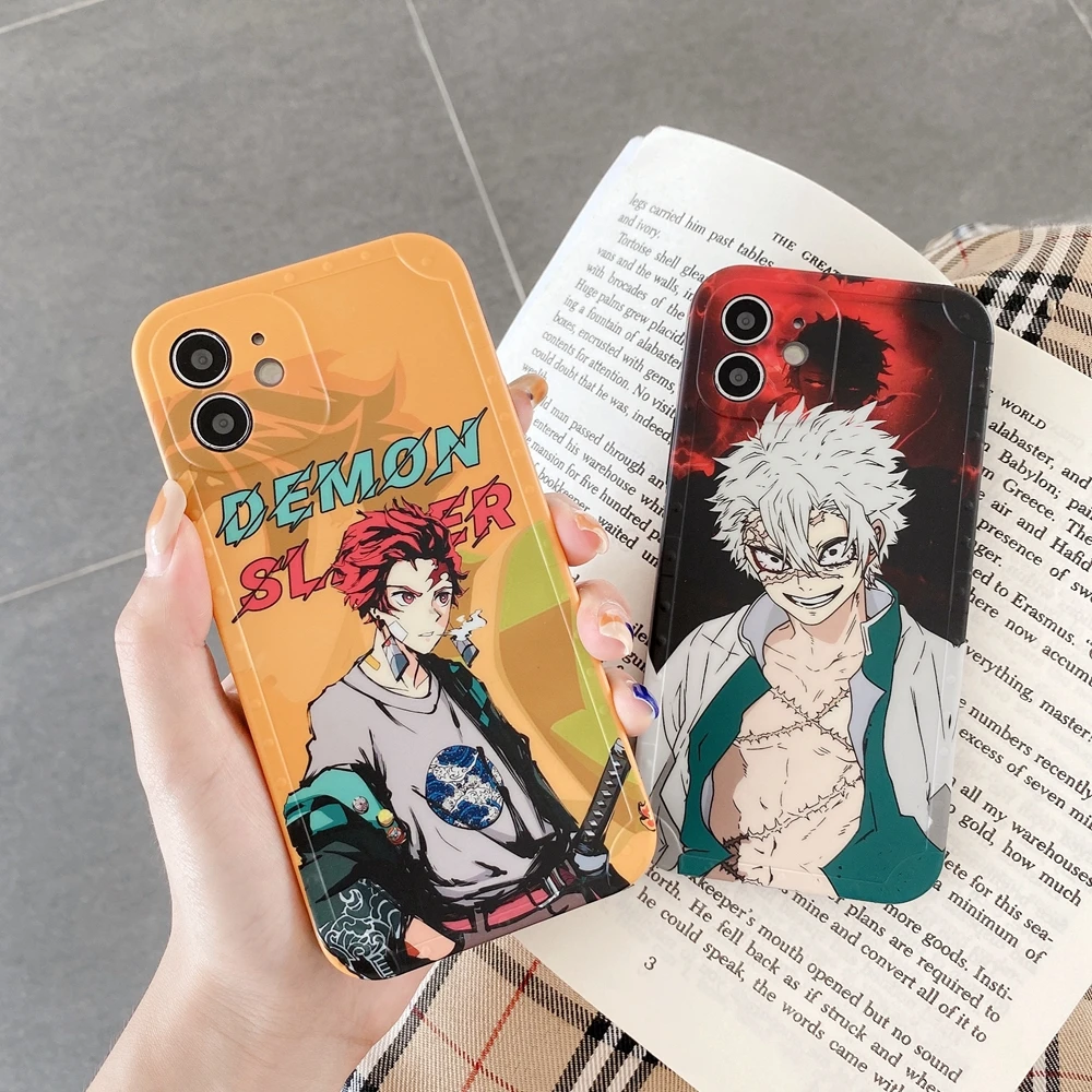 

Чехол для iPhone 12 11 Pro XS MAX 7 XR SE2 X 8 Plus Kimetsu No Yaiba