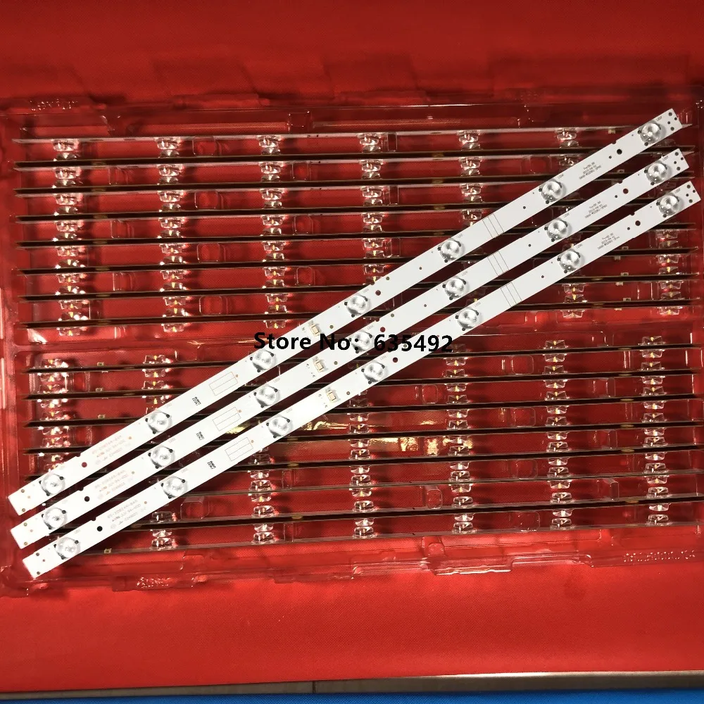 Новые 3 шт/комплект светодиодный подсветка полосы 32LES71T2 5800-W3200-0001 LC320DXJ-SFA2 RDL320HY 7 607